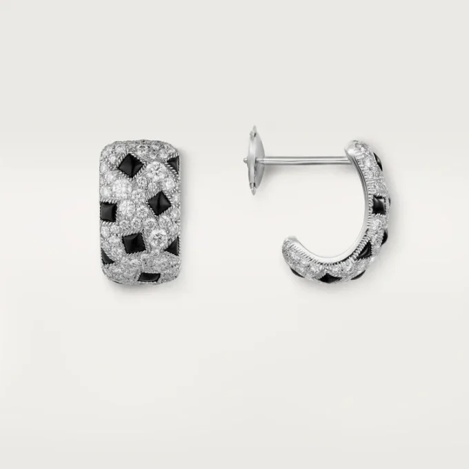 Panthere De Cartier øreringe – hvidguld, onyx, diamanter – Cartier Panthere De Cartier øreringe – hvidguld, onyx, diamanter – Cartier
