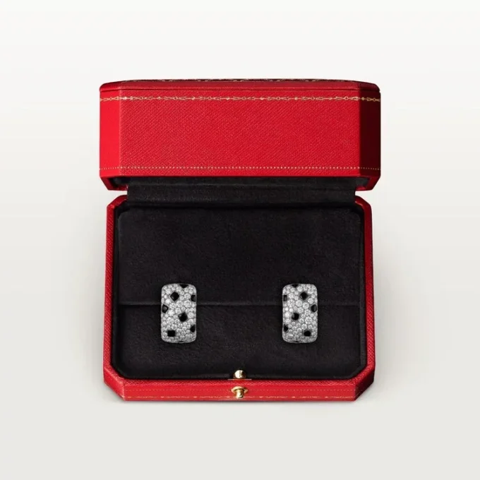 Panthere De Cartier øreringe – hvidguld, onyx, diamanter – Cartier Panthere De Cartier øreringe – hvidguld, onyx, diamanter – Cartier