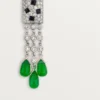 Panthere De Cartier øreringe – hvidguld, smaragder, onyx, diamanter – Cartier Panthere De Cartier øreringe – hvidguld, smaragder, onyx, diamanter – Cartier
