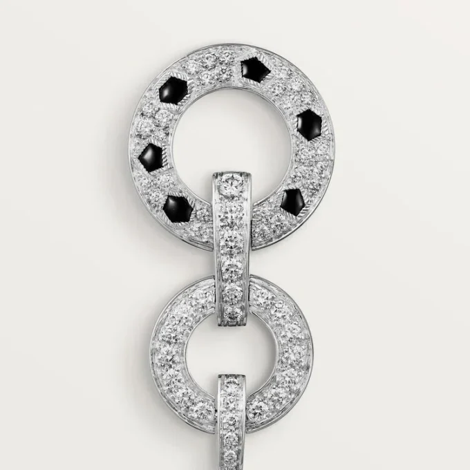 Panthere De Cartier øreringe, pavé Panthere De Cartier øreringe, pavé