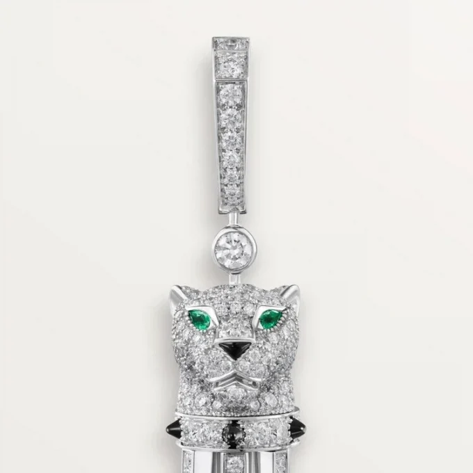 Panthere De Cartier øreringe, pavé Panthere De Cartier øreringe, pavé