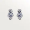 Panthere De Cartier øreringe, safirer, pavé Panthere De Cartier øreringe, safirer, pavé
