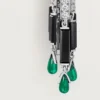 Panthere De Cartier øreringe, smaragder, pavé Panthere De Cartier øreringe, smaragder, pavé