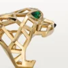 Panthere De Cartier-ring – Gult guld, tsavorit-granater, onyx – Cartier Panthere De Cartier-ring – Gult guld, tsavorit-granater, onyx – Cartier