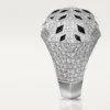 Panthere De Cartier-ring – hvidguld, diamanter, smaragder, onyx – Cartier Panthere De Cartier-ring – hvidguld, diamanter, smaragder, onyx – Cartier