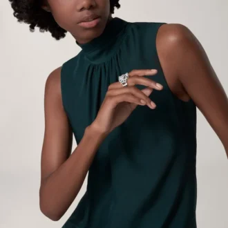 Panthere De Cartier-ring – hvidguld, onyx, smaragder, diamanter – Cartier Panthere De Cartier-ring – hvidguld, onyx, smaragder, diamanter – Cartier