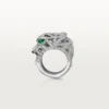 Panthere De Cartier-ring – hvidguld, onyx, smaragder, diamanter – Cartier Panthere De Cartier-ring – hvidguld, onyx, smaragder, diamanter – Cartier