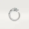 Panthere De Cartier-ring – hvidguld, smaragder, onyx, diamanter – Cartier Panthere De Cartier-ring – hvidguld, smaragder, onyx, diamanter – Cartier