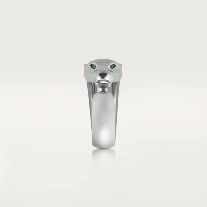 Panthere De Cartier-ring – hvidguld, tsavorit-granater, onyx – Cartier Panthere De Cartier-ring – hvidguld, tsavorit-granater, onyx – Cartier