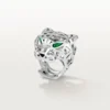 Panthere De Cartier-ring – hvidguld uden rhodiumbelægning, tsavorit-granater, onyx – Cartier Panthere De Cartier-ring – hvidguld uden rhodiumbelægning, tsavorit-granater, onyx – Cartier