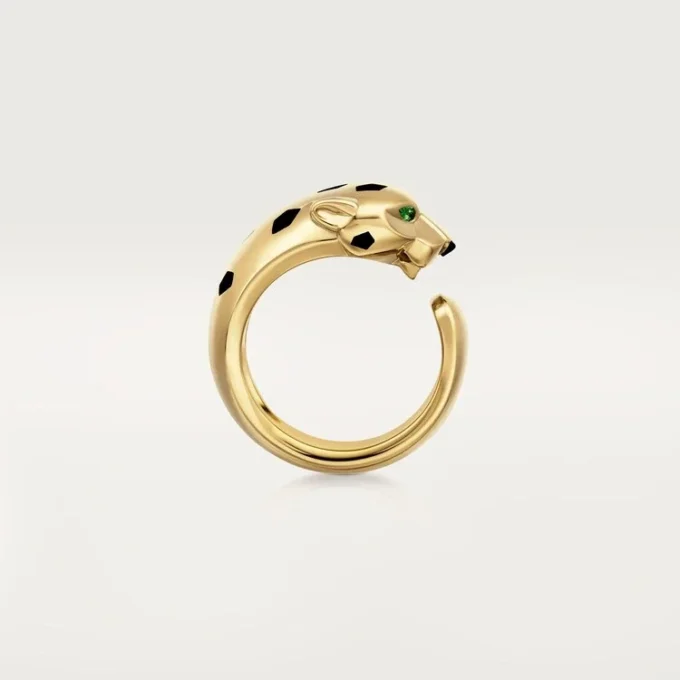 Panthere De Cartier ring i gult guld og onyx | Cartier Us Panthere De Cartier ring i gult guld og onyx | Cartier Us