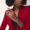 Panthere De Cartier-ring, leddelt, pavé Panthere De Cartier-ring, leddelt, pavé