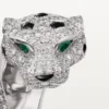 Panthere De Cartier-ring, leddelt, pavé Panthere De Cartier-ring, leddelt, pavé