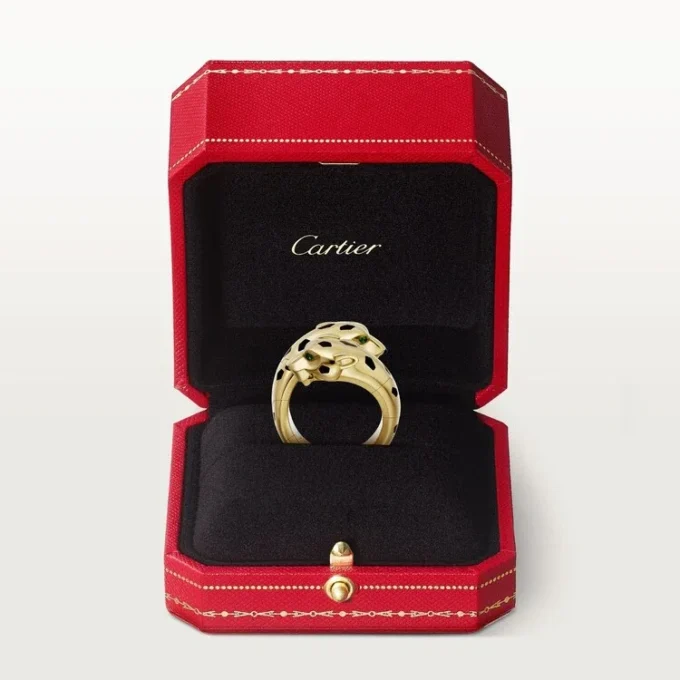 Panthere De Cartier-ring, leddet Panthere De Cartier-ring, leddet