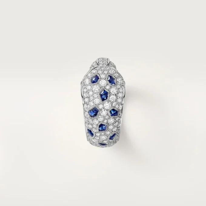 Panthere De Cartier-ring, mellemstor model, halvpavé Panthere De Cartier-ring, mellemstor model, halvpavé