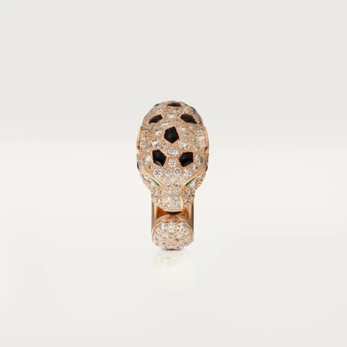 Panthere De Cartier-ring, mellemstor model, pavé Panthere De Cartier-ring, mellemstor model, pavé