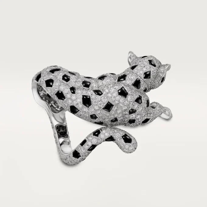 Panthere De Cartier-ring, pavé Panthere De Cartier-ring, pavé