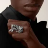 Panthere De Cartier-ring, pavé Panthere De Cartier-ring, pavé