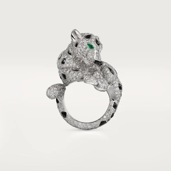 Panthere De Cartier-ring, pavé Panthere De Cartier-ring, pavé