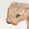 Panthere De Cartier-ring – Rosaguld, diamanter, smaragder, onyx – Cartier Panthere De Cartier-ring – Rosaguld, diamanter, smaragder, onyx – Cartier