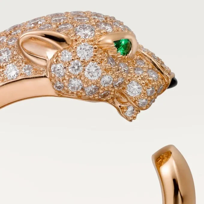 Panthere De Cartier-ring – Rosaguld, diamanter, smaragder, onyx – Cartier Panthere De Cartier-ring – Rosaguld, diamanter, smaragder, onyx – Cartier