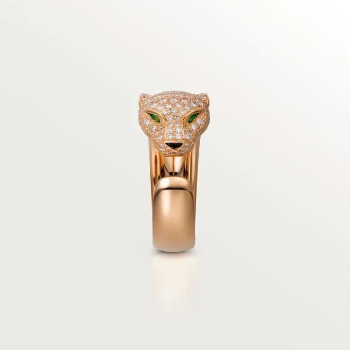 Panthere De Cartier-ring – Rosaguld, diamanter, smaragder, onyx – Cartier Panthere De Cartier-ring – Rosaguld, diamanter, smaragder, onyx – Cartier