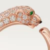Panthere De Cartier-ring – rosaguld, onyx, smaragder, diamanter – Cartier Panthere De Cartier-ring – rosaguld, onyx, smaragder, diamanter – Cartier