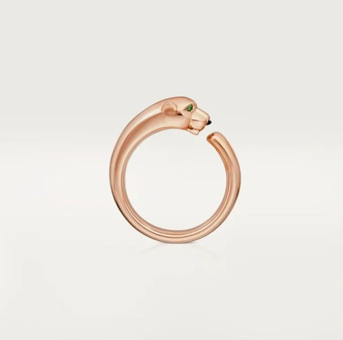 Panthere De Cartier-ring – Rosaguld, tsavorit-granater, onyx – Cartier Panthere De Cartier-ring – Rosaguld, tsavorit-granater, onyx – Cartier