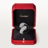 Panthere De Cartier-ring, sort lak, pavé Panthere De Cartier-ring, sort lak, pavé