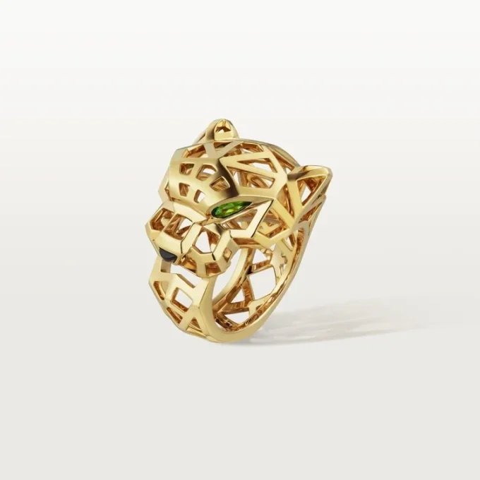 Panthere De Cartier-ring – tsavorit og gult guld | Cartier Us Panthere De Cartier-ring – tsavorit og gult guld | Cartier Us