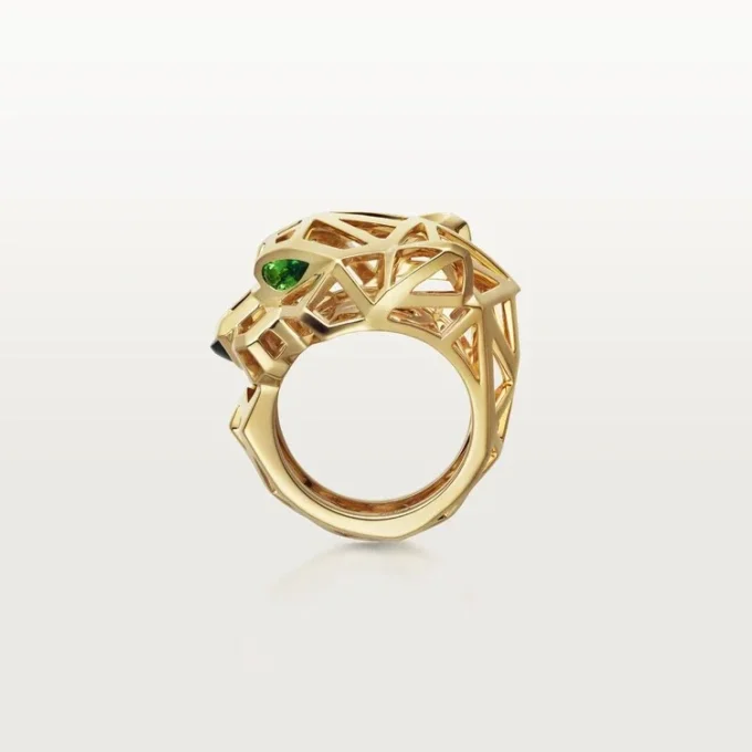 Panthere De Cartier-ring – tsavorit og gult guld | Cartier Us Panthere De Cartier-ring – tsavorit og gult guld | Cartier Us