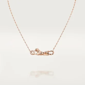 Panthere De Cartier halskæde – rosaguld, tsavorit-granater, diamanter – Cartier Panthere De Cartier halskæde – rosaguld, tsavorit-granater, diamanter – Cartier