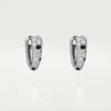 Panthere Diamond små hoopøreringe, hvidguld | Cartier Us Panthere Diamond små hoopøreringe, hvidguld | Cartier Us