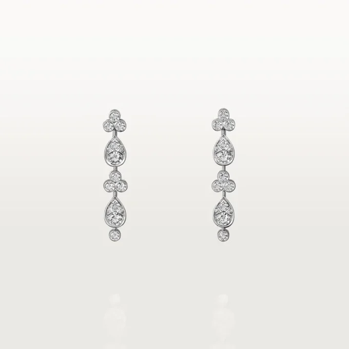 Pluie De Cartier øreringe – hvidguld, diamanter – Cartier Pluie De Cartier øreringe – hvidguld, diamanter – Cartier