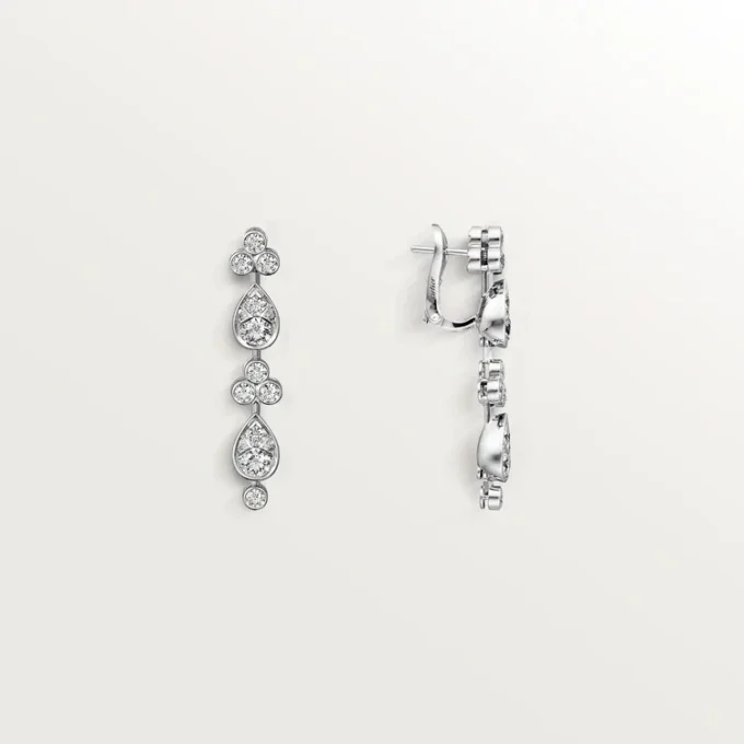 Pluie De Cartier øreringe – hvidguld, diamanter – Cartier Pluie De Cartier øreringe – hvidguld, diamanter – Cartier