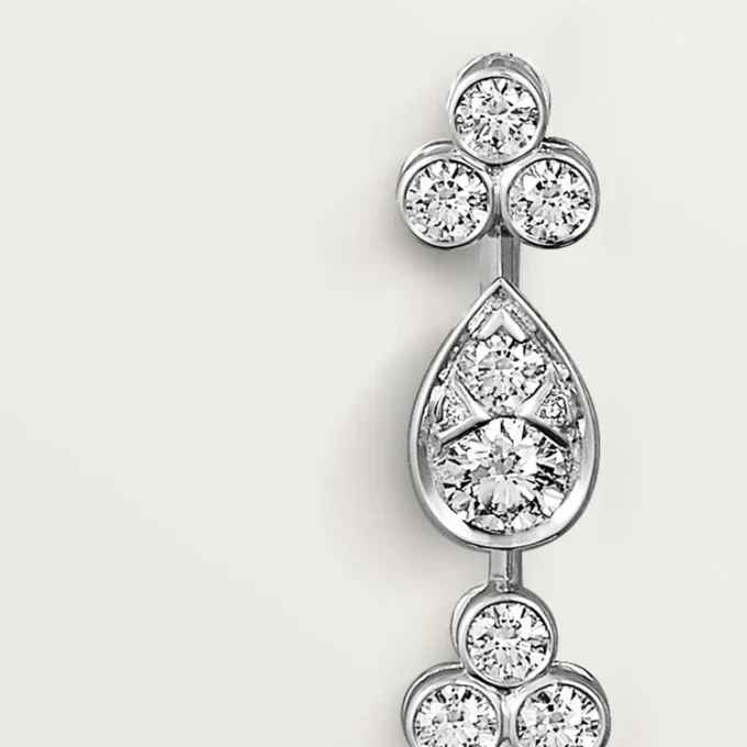Pluie De Cartier øreringe – hvidguld, diamanter – Cartier Pluie De Cartier øreringe – hvidguld, diamanter – Cartier