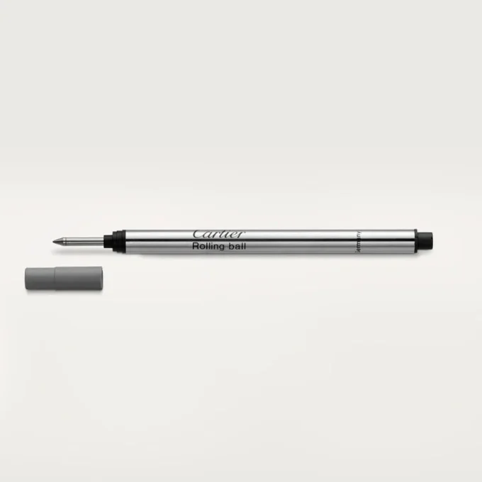 Rollerball-penrefill, sort blæk