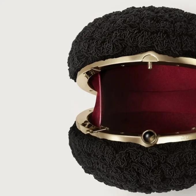 Rund hæklet taske, Cartier Soir Rund hæklet taske, Cartier Soir