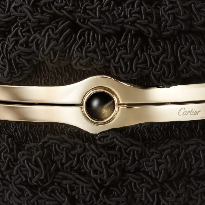 Rund hæklet taske, Cartier Soir Rund hæklet taske, Cartier Soir