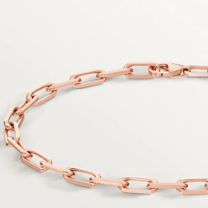 Santos De Cartier armbånd, kæde, lille model Santos De Cartier armbånd, kæde, lille model