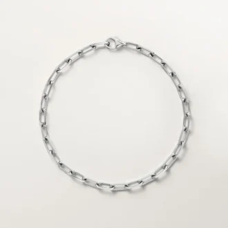 Santos De Cartier armbånd, kæde, lille model Santos De Cartier armbånd, kæde, lille model