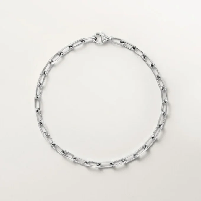 Santos De Cartier armbånd, kæde, lille model Santos De Cartier armbånd, kæde, lille model