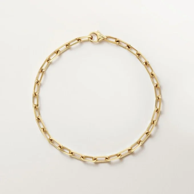 Santos De Cartier armbånd, kæde, lille model Santos De Cartier armbånd, kæde, lille model