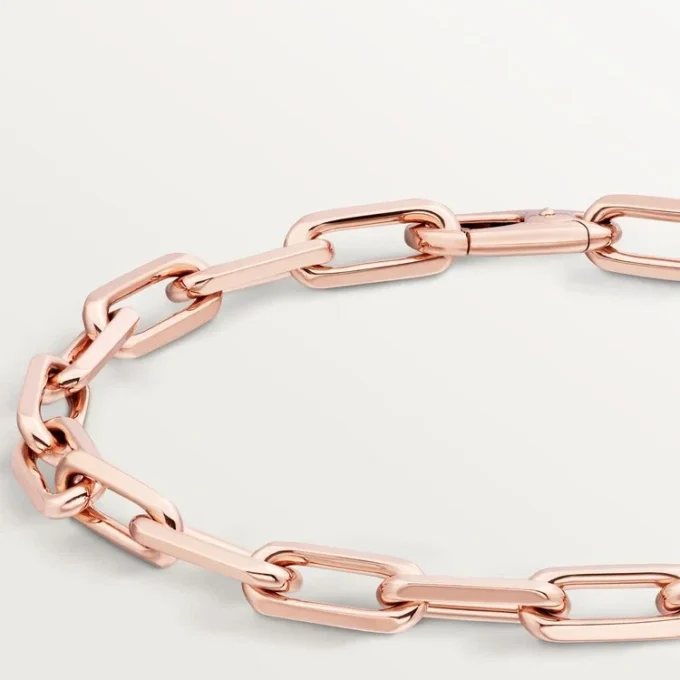 Santos De Cartier armbånd, kæde, mellemstor model Santos De Cartier armbånd, kæde, mellemstor model