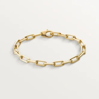 Santos De Cartier armbånd, kæde, mellemstor model Santos De Cartier armbånd, kæde, mellemstor model