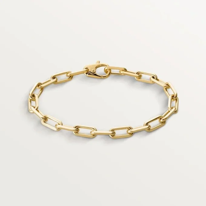 Santos De Cartier armbånd, kæde, mellemstor model Santos De Cartier armbånd, kæde, mellemstor model