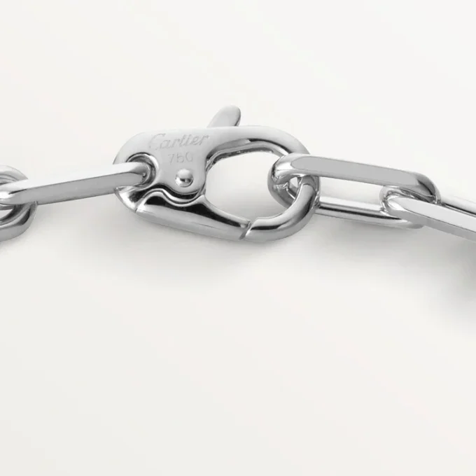 Santos De Cartier armbånd, kæde, mellemstor model