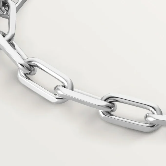 Santos De Cartier armbånd, kæde, mellemstor model