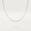 Santos De Cartier halskæde – hvidguld – Cartier Santos De Cartier halskæde – hvidguld – Cartier