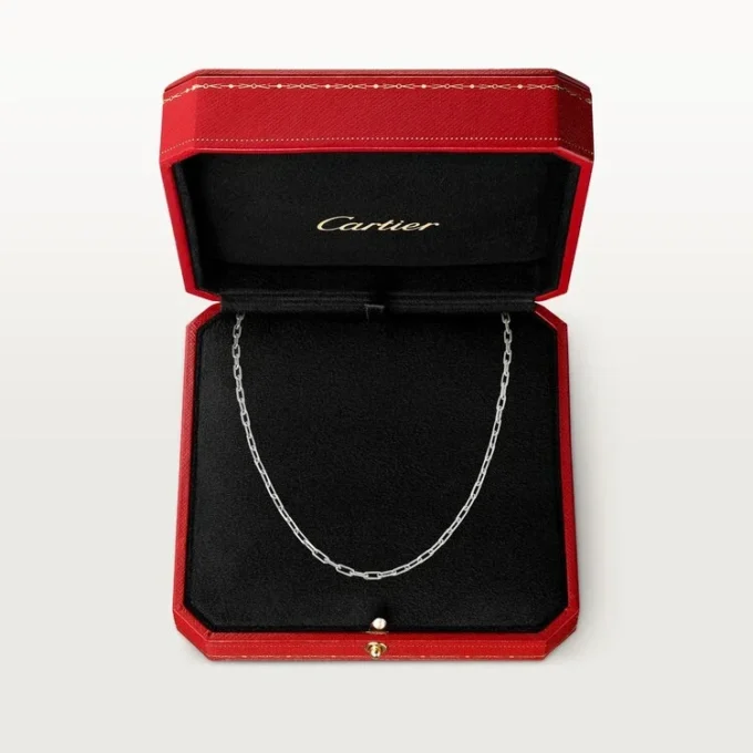 Santos De Cartier halskæde – hvidguld – Cartier Santos De Cartier halskæde – hvidguld – Cartier